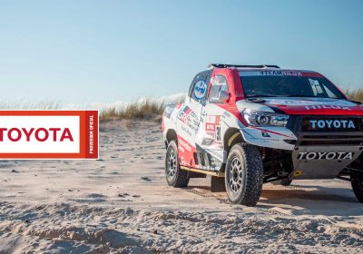 Toyota presentó el equipo para el Dakar 2019.