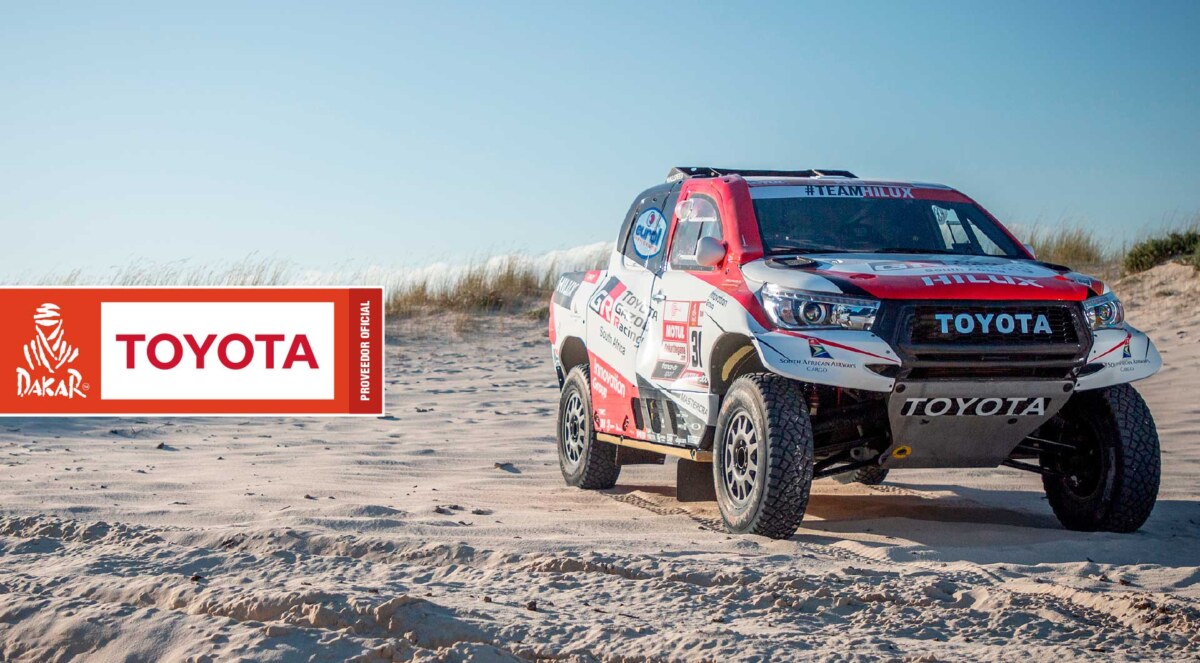 Toyota presentó el equipo para el Dakar 2019.